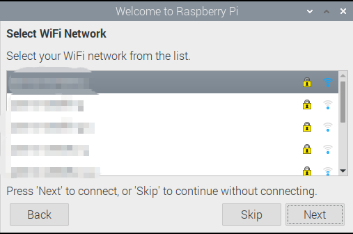 Wifiのアクセスポイントを指定